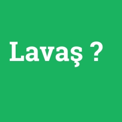 Lavaş