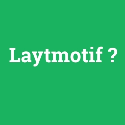 Laytmotif