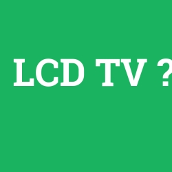 LCD TV