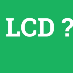 LCD foto galeri