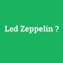 Led Zeppelin