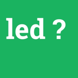 led