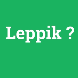 Leppik