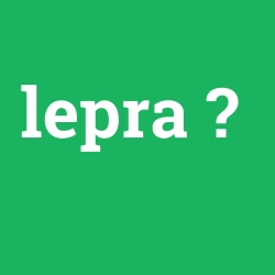 lepra foto galeri
