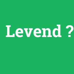 Levend