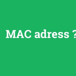 MAC adress