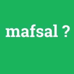 mafsal