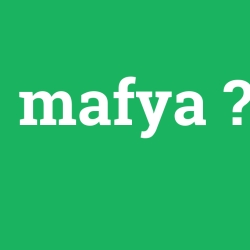 mafya