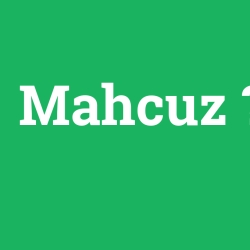 Mahcuz