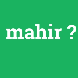 mahir