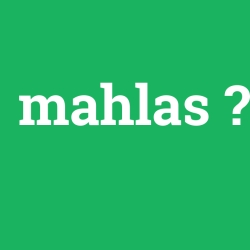 mahlas