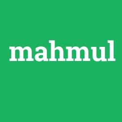 mahmul