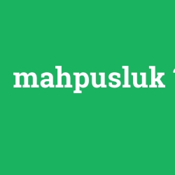 mahpusluk