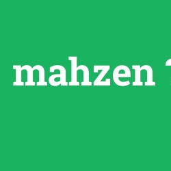 mahzen
