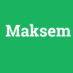Maksem