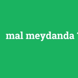 mal meydanda