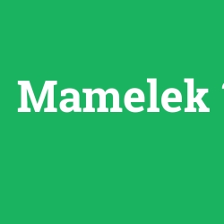 Mamelek foto galeri