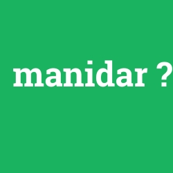 manidar