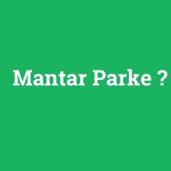 Mantar Parke