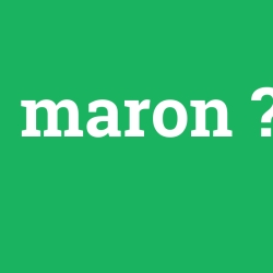 maron