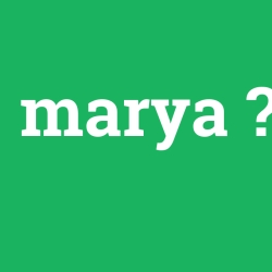 marya