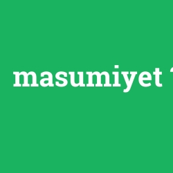 masumiyet