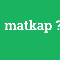 matkap foto galeri