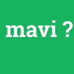 mavi