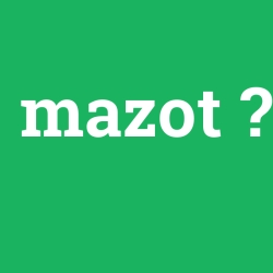 mazot