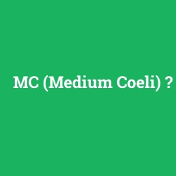 MC (Medium Coeli)