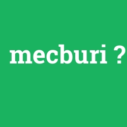 mecburi
