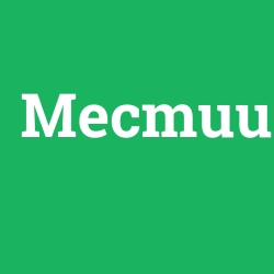 Mecmuu foto galeri