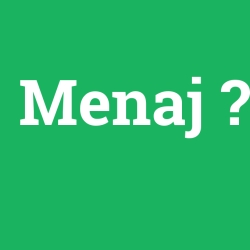 Menaj