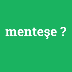 menteşe