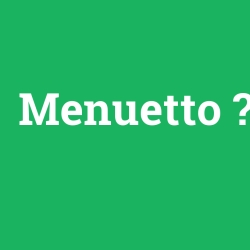 Menuetto