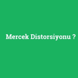 Mercek Distorsiyonu foto galeri