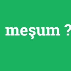 meşum