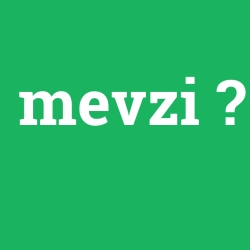 mevzi