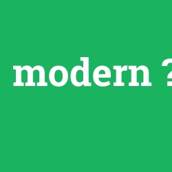 modern