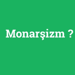 Monarşizm