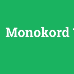 Monokord foto galeri