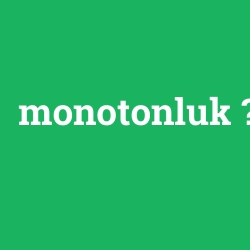 monotonluk
