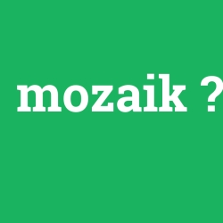 mozaik foto galeri