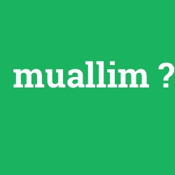 muallim