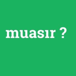 muasır