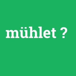 mühlet