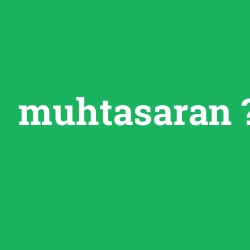 muhtasaran