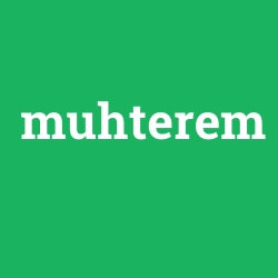 muhterem