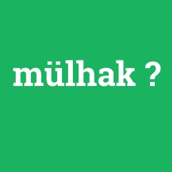 mülhak