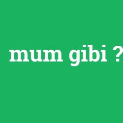 mum gibi